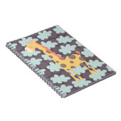 Giraffe en wolken notitieboek (Rechterzijde)