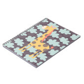 Giraffe en wolken notitieboek (Linkerzijde)