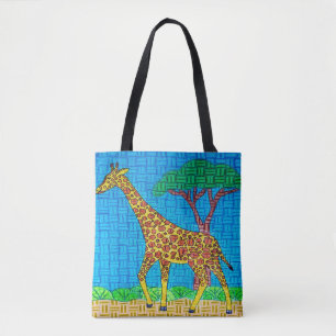 Giraffe (enkel) - Totaal Tote Bag