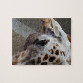 Giraffe Eye Jigzaag Puzzle Legpuzzel (Horizontaal)