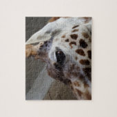 Giraffe Eye Jigzaag Puzzle Legpuzzel (Verticaal)