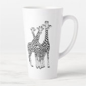 Giraffe familie latte mok (Rechts)