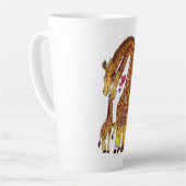Giraffe Familie Latte Mok (Linkerhoek)