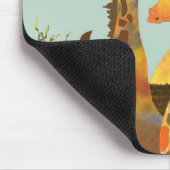 Giraffe Familie Muismat (Hoek)