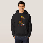 Giraffe fan Belgium Hoodie (Voorkant volledig)