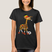 Giraffe fan Belgium T-shirt (Voorkant)