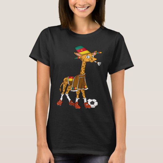 Giraffe Fan Cameroon T-shirt (Voorkant)