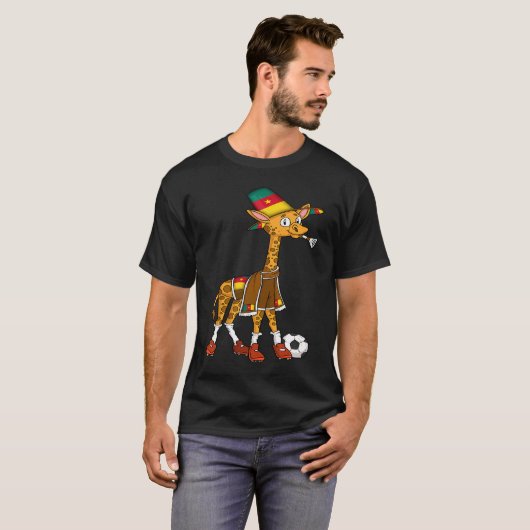 Giraffe Fan Cameroon T-shirt (Voorkant volledig)