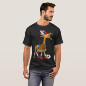Giraffe Fan Serbia T-shirt (Voorkant volledig)