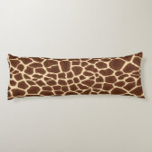 Giraffe Flecken Druck Lichaamskussen (Achterkant)