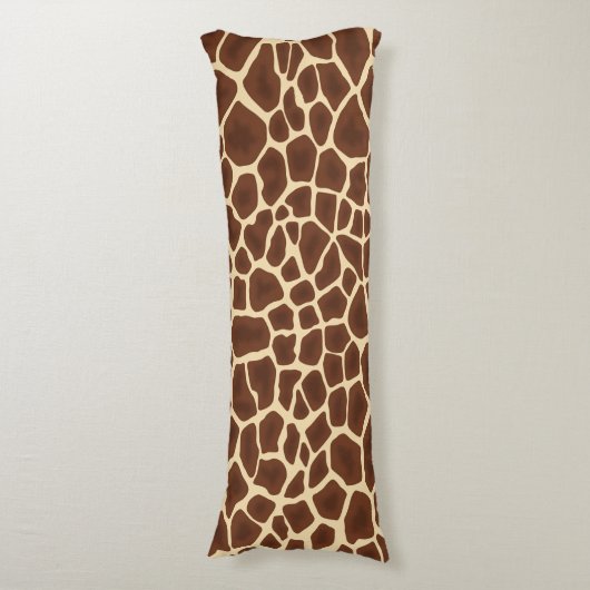 Giraffe Flecken Druck Lichaamskussen (Voorkant Verticaal)