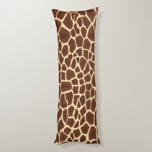 Giraffe Flecken Druck Lichaamskussen (Achterkant (Verticaal))