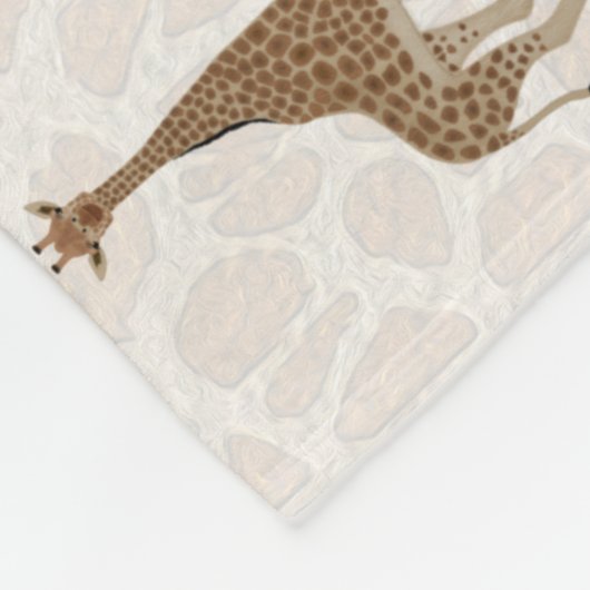 Giraffe Fleece Blanket (Hoek)