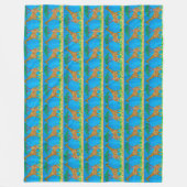 Giraffe - fleece deken (Voorkant)