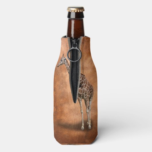 GIRAFFE FLESJESKOELER (Fles Achterkant)