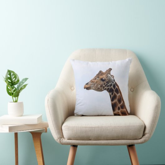 Giraffe Foto 106 Kussen (Stoel)