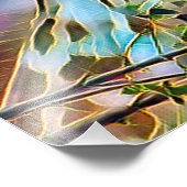 GIRAFFE FOTO AFDRUK (Hoek)