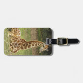 Giraffe Foto Bagagelabel (Voorkant horizontaal)