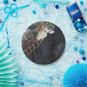 Giraffe Foto Papieren Bordje (Feest)