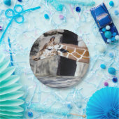 Giraffe Foto Papieren Bordje (Feest)