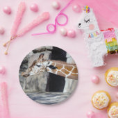 Giraffe Foto Papieren Bordje (Feest)