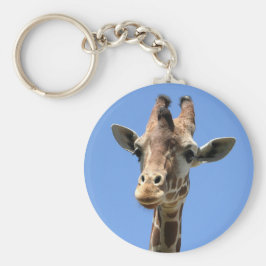 Giraffe Foto Sleutelhanger