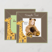 Giraffe fotolijst (Voorkant / Achterkant)