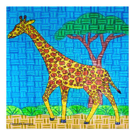 Giraffe - Fotoprint Foto Afdruk