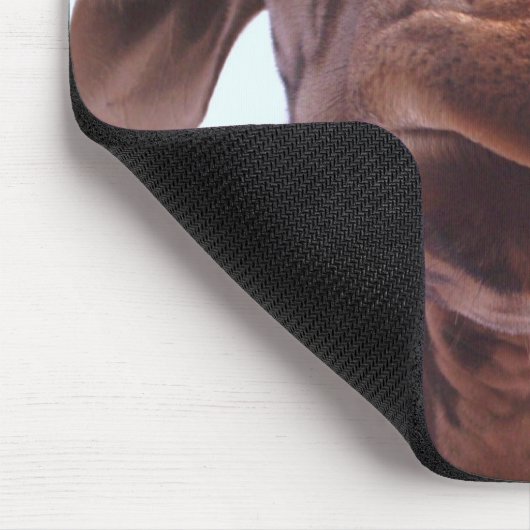 Giraffe Funny Face Muismat (Hoek)