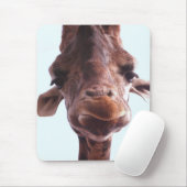 Giraffe Funny Face Muismat (Met muis)