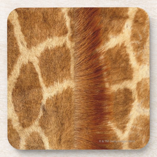 Giraffe Fur Drankjes Onderzetter (Voorkant)