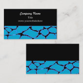 Giraffe Fur Pattern Visitekaartje (Voorkant / Achterkant)