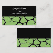 Giraffe Fur Pattern Visitekaartje (Voorkant / Achterkant)