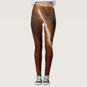 Giraffe Fur | Wild Animal Print Pattern Leggings (Voorkant)