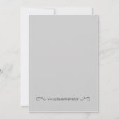 Giraffe Gender Reveal Party Invitation Kaart (Achterkant)