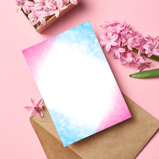 Giraffe Genderkwesties onthullen uitnodiging voor