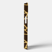 Giraffe geplaatst achtergrond Case-Mate iPhone case (Achterkant / Rechts)