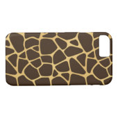 Giraffe geplaatst achtergrond Case-Mate iPhone case (Achterkant (Horizontaal))