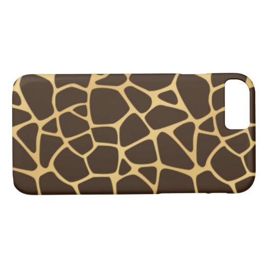 Giraffe geplaatst achtergrond Case-Mate iPhone case (Achterkant (Horizontaal))