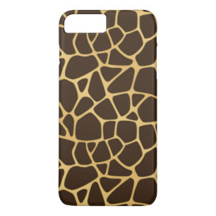 Giraffe geplaatst achtergrond Case-Mate iPhone case