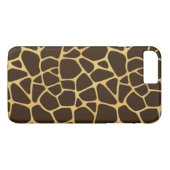 Giraffe geplaatst achtergrond Case-Mate iPhone case (Achterkant (Horizontaal))