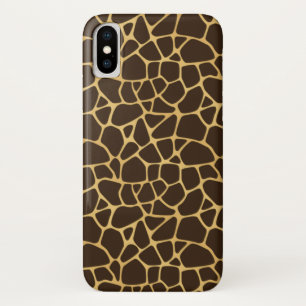 Giraffe geplaatst achtergrond Case-Mate iPhone case