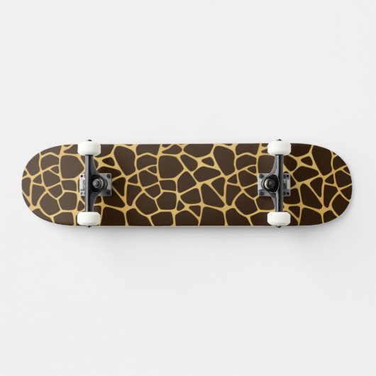 Giraffe geplaatst achtergrond persoonlijk skateboard (Horizontaal)