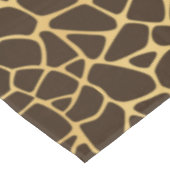 Giraffe geplaatst achtergrond tafelkleed (Gekanteld)