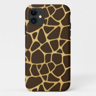 Giraffe Gevlekte Achtergrond iPhone 11 Hoesje