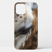 Giraffe Gezicht Telefoon Case (Achterkant)