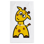 Giraffe Gift Bag Klein Cadeauzakje (Achterkant)