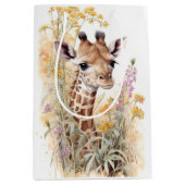 Giraffe Gift Bag Medium Cadeauzakje (Voorkant)