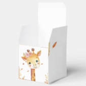 "Giraffe Gift Cube Box" Bedankdoosjes (Geopend)
