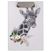 Giraffe Giraffe Lover met ventilator Klembord (Voorkant)